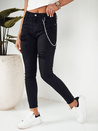 Damen Jeans mit hoher Taille ALEX Farbe Schwarz DSTREET UY1881