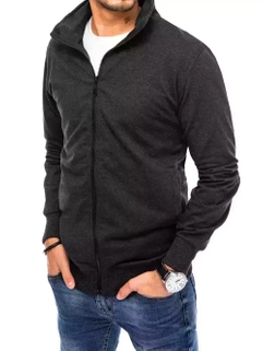 Herren Sweatshirt Zip Dunkelgrau Dstreet BX5087_2