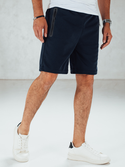 Marineblaue Herren Sweatshorts Dstreet SX2472
