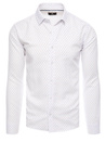 Herren Gemustertes Hemd Farbe Weiß DSTREET DX2460