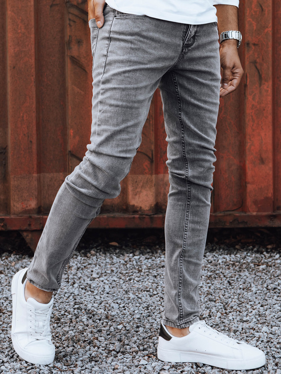 Graue Denim-Hose für Männer Dstreet UX4233