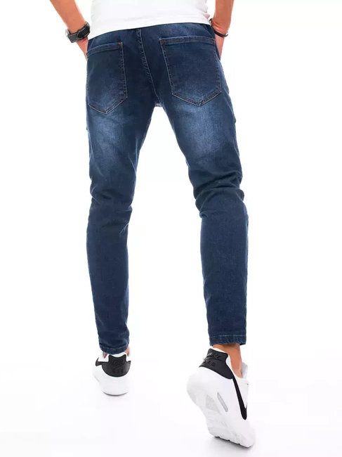 Herren Jeans Cargohose Dunkelblau Dstreet UX3292