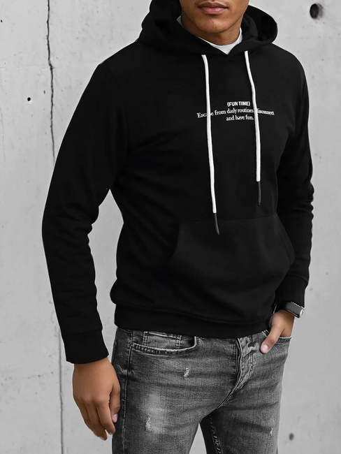 Herren Kapuzenpullover Farbe Schwarz DSTREET BX5458