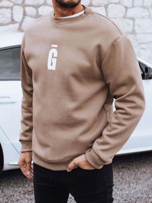 Herren Sweatshirt mit Kamelmuster Dstreet BX5923