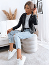 Damen Kunstlederjacke ELIGIO Schwarz Dstreet TY3490_2