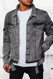 Herren Jeansjacke Grau Dstreet TX4414