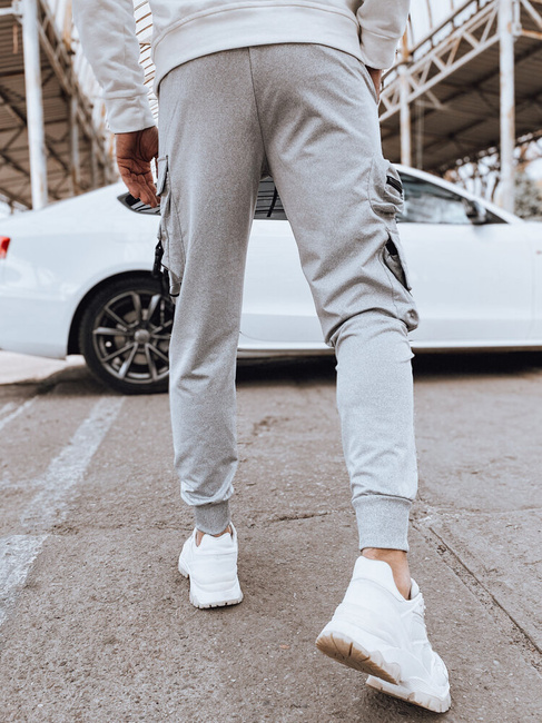 Herren Cargohosen Farbe Grau DSTREET UX4215