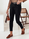 TRENDIOSS Damenhose mit Gürtel schwarz Dstreet UY2266