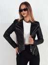 Damen Lederjacke AGER schwarz Dstreet TY4161_2