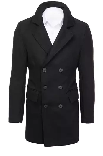 Herren Mantel Schwarz Dstreet CX0434