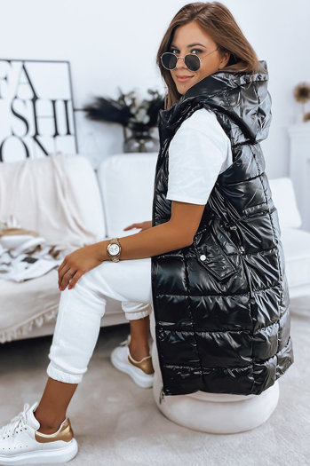 Damen Steppweste LUCI Schwarz Dstreet TY3155