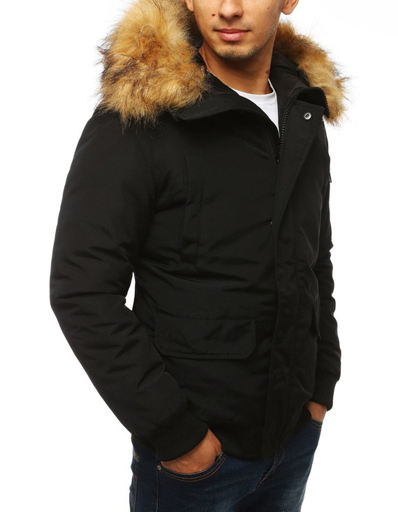 Herren Winterjacke Schwarz Dstreet TX2967