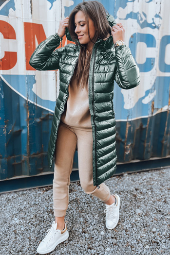 Gesteppte Damen-Winterjacke LESSI grün Dstreet TY5524