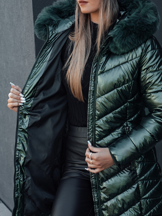 Gesteppte Damen-Winterjacke BELLATRIX grün Dstreet TY4591