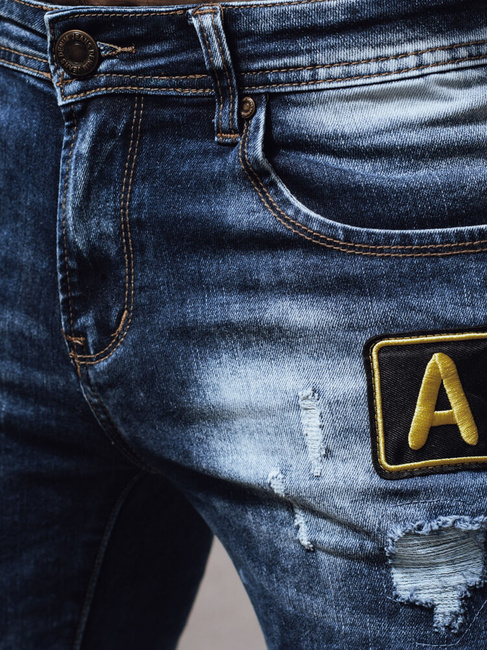 Blaue Denim-Hose für Männer Dstreet UX4324