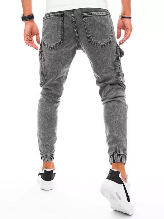 Herren Jeans Joggerhose Hellgrau Dstreet UX3255