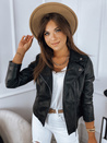 Damen Kunstlederjacke MELODY Schwarz Dstreet TY2847