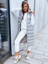 Damen Steppweste GANTINI Farbe Silber DSTREET TY3744