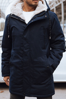 Herren Winterjacke navy blau Dstreet TX4590