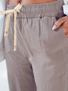 Damen Freizeithose mit weitem Bein BOHO DAY grau Dstreet UY2650