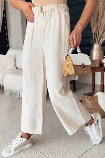 Damen Casual Hose CHIMAS Farbe Ecru DSTREET UY2109