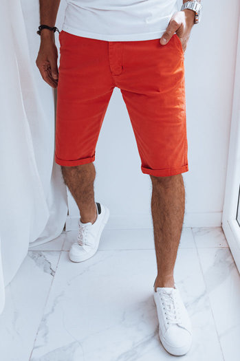 Herren Chino Shorts Farbe Rot DSTREET SX2321