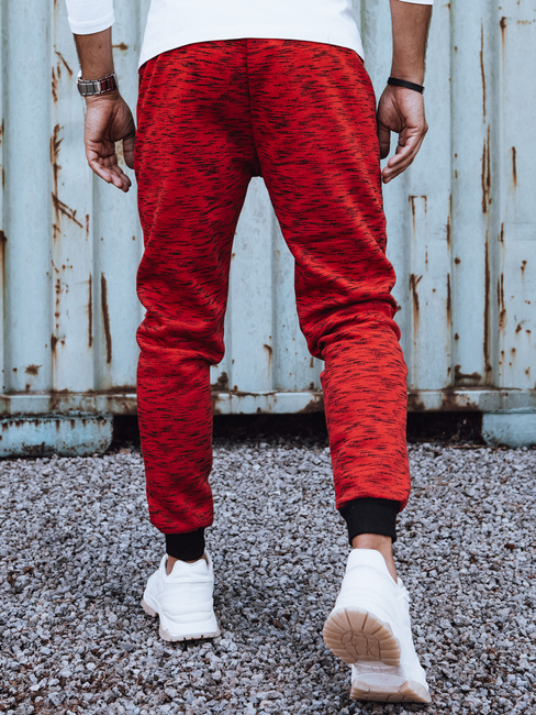 Herren Jogginghose rot Dstreet UX4442
