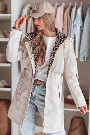 Damen Parka Übergangsjacke FERISSA beige Dstreet TY4872