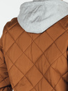 Herren Übergangs-Steppjacke mit Kapuze camel Dstreet TX5011_5