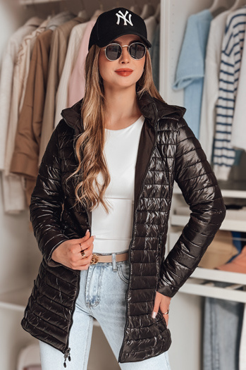 Damen MOTOROMI Wende-Übergangsjacke schwarz Dstreet TY4848