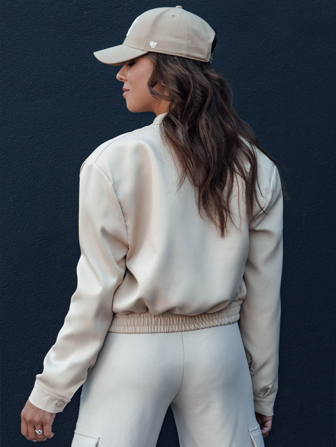 Damen Bomberjacke PRIEV beige Dstreet TY4306