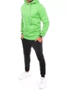 Herren Trainingsanzug-Set Farbe Grün-Schwarz DSTREET AX0646