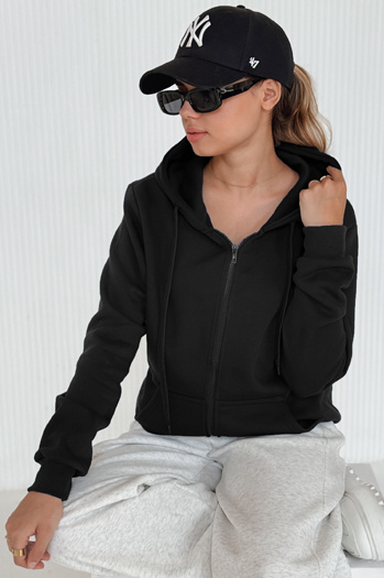 Damen Sweatshirt VICTORIA Schwarz BY0327