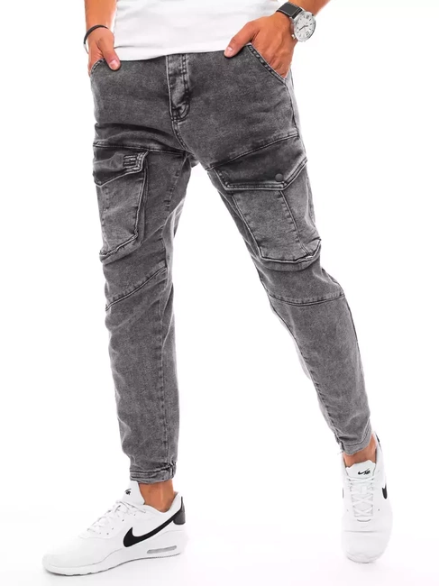 Herren Jeans Joggerhose Dunkelgrau Dstreet UX3275