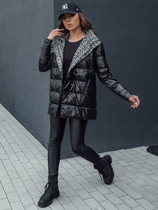 Damen Übergangs-Steppjacke MINTY DATE schwarz Dstreet TY4508