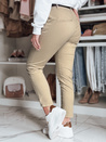 Damen Slim Fit Hose mit Gürtel LINESKA dunkelbeige Dstreet UY2578_2