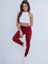 Damen Traininghose JULIET Weinrot Dstreet UY0823