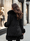 Damenjacke mit Pelz FURRWINT schwarz Dstreet TY4772z