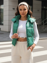 Gesteppte Sportweste für Damen OSHE grün Dstreet TY3702