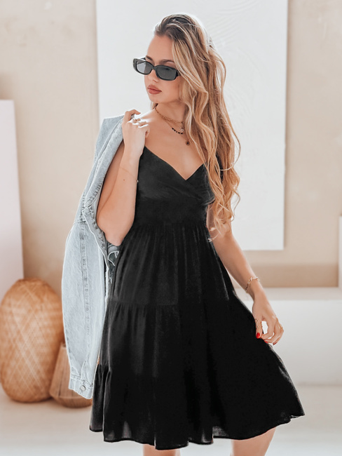 MISSBREEZE Midikleid schwarz Dstreet EY2626