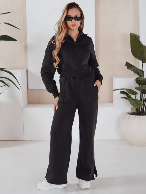 Damen Trainingsanzug Set MARINO schwarz Dstreet AY0976