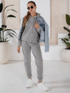 Damen Trainingsanzug-Set MILIAN Farbe Hellgrau DSTREET AY0812
