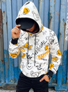 Herren Kapuzenpulli weiß Dstreet BX5782