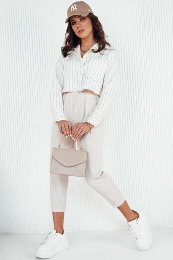 Damen Casual Hose BAFROT Farbe Beige DSTREET UY1889