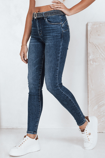 Damen Skinny Push Up Jeans blau Dstreet UY2828