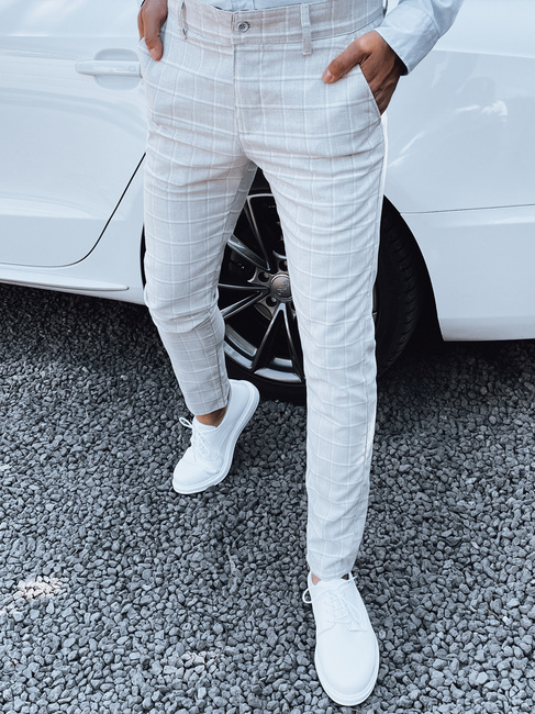 Herrenhose hellgrau Dstreet UX4389