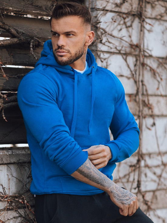 Herren Kapuzenpullover Himmelblau Dstreet BX5081z