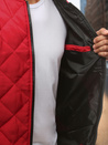 Herren Gesteppte Bomberjacke Weinrot Dstreet TX2210