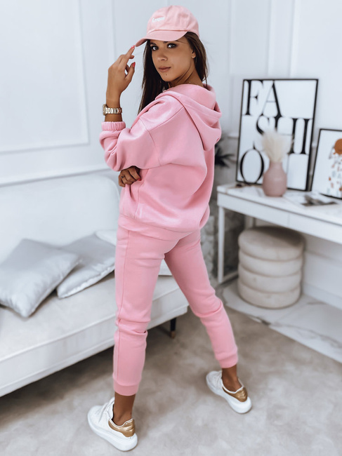 Damen Trainingsanzug Set AMILIA PREMIUM Rosa Dstreet AY0743