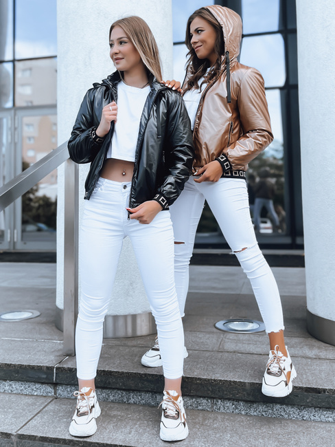 Damen Bomber BOMBESS schwarz Dstreet TY4912